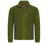 Höhenhorn Badus Men's Fleece Jacket with Full Zip for Outdoors / Hiking / Trekking, Green, L