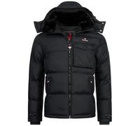 Höhenhorn Colanca Men's Winter Jacket Quilted Quilted Jacket Lined, black, L