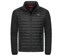 Höhenhorn Kaprun Men's Hybrid Jacket Quilted Jacket Softshell Sports Jacket, black, L