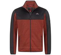 Höhenhorn Naurun Men's Fleece Jacket Hybrid Jacket Cardigan Softshell, red, 3XL