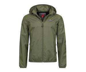 Höhenhorn Rigi Men's Rain Jacket Breathable for Men Weatherproof High-Quality All-Weather, Green, L