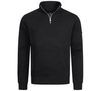 Höhenhorn Troiberg Men's Pullover 1/4 Zip Sweatshirt Troyer with Collar, Blue, 3XL, Blue, 3X-Large