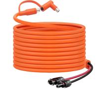 Hoeine 40ft MC4 to 8mm Adapter Cable for Jackery | Universal Solar Panel Connector DC8020/7909 for BLUETTI, Yeti, Anker, Jackery Portable Power Station Camping RV Emergency