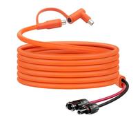 Hoeine MC4 to 8mm Adapter Cable for Jackery | Universal Solar Panel Connector & DC8020/7909 Compatible with BLUETTI, Yeti, Anker, Jackery Portable Power Station for Camping, RV, Use