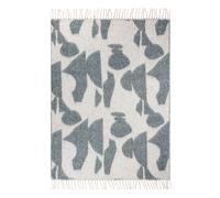 Hoem Meta Abstract Jacquard Tasselled Throw