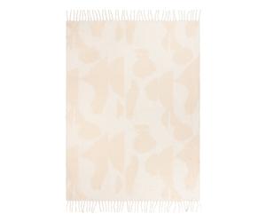 Hoem Meta Abstract Jacquard Tasselled Throw