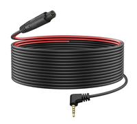 Hoembpn 10m 4 Pin Dash Cam Cable Rear View Camera Wire 2.5mm Male to 4 Pin | Car Reversing Camera Mirror Extension Cord,Waterproof Pure Copper Wire,HD Transmission,for Truck Bus Van