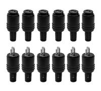 Hoembpn 12PCS 2-Pin DIN Plug Speaker Socket with Screw Terminals, DIN Speaker Jack Audio Connectors,6 Male+6 Female Hi-Fi Speaker Cable Adaptors for Secure Power Supply and Audio Signal Transmission