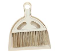 Hoement 1 Set Keyboard Cleaning Brush and Dustpan Multi Function Portable Broom for Computer Mobile Desktop and Digital Device Cleaning Durable Lightweight and Easy to Use