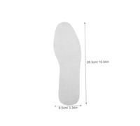 Hoement 10 Pairs 6mm Thick Wool Felt Boot Insoles Unisex Warm Shoe Inserts for Cold Weather Size 42 Soft Sweat-Absorbing Foot Sole Pads for Men and Women