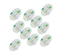 Hoement 10 Pcs Ultra-Thin Transparent Heel Protectors Anti-Friction Adhesive Gel Stickers for Blister Prevention and Foot Care Breathable Invisible Pads for Heels and Toes