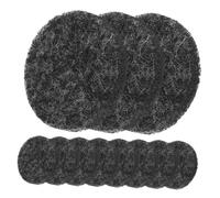 Hoement 100Pcs Aroma Diffuser Pads Compact Refill Replacement Fiber Cotton Core for Lasting Aroma Suitable for 30Mm Essential Oil Diffuser Pendant on Different Occasions