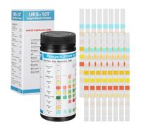 Hoement 100pcs Ketone and Ph Testing Kit for Health Monitoring Easy to Use Accurate Results for Home Testing