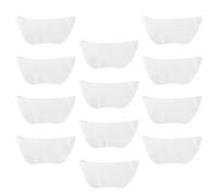 Hoement 100pcs White Plant-based Neck Mask Paper Sheets for Water Saving and Enhanced Skin Care Product Absorption, Suitable for Kinds of People in Spa and Home Treatments