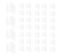 Hoement 100pcs White Plastic Socket Safety Covers with Secure Fit and Versatile Application, Electrical Plug Protectors for Homes and Hotels, Australian Standard Three-pin Plug Outlet