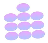 Hoement 10pcs Blue Sunset Film Flash Gels for Spot Lamp, Portable Pet Colour Lighting Gels Sheets with Smooth Cutting Edge for Outdoor Photography and Ambient Mood Lighting