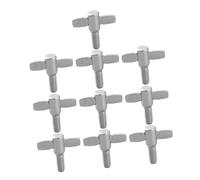 Hoement 10pcs Cymbal Screws for Drum Set Fastener Screw Cymbal Fixing Drum Kit Fastener Accessories Use in Kit Assembly