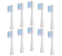 Hoement 10pcs Electric Toothbrush Part Toothbrush Heads Soft Replacements Brush Heads White