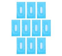 Hoement 10pcs Fever Cooling Patches for Disposable Gel and Pe Material Fever Reducer Not Messy or Greasy Cool Pads for Relief Anytime Anywhere