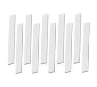 Hoement 10pcs High Precision Guitar Bone Nuts Acoustic Bass Classical Guitar Accessories