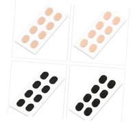 Hoement 10pcs Higher Nose Bracket Glasses Nose Pad Anti from Skin Spectacle Eyeglass Thick Bridge Sponge Soft Support for Glasses Grips for Sponge Bridge