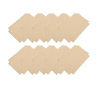 Hoement 10pcs Self Adhesive Book Covers for Hardback Books, Kraft Paper Protective Cover with Easy Application, Vintage Retro Look, Suitable for Office and Backpacks, 13.4x9.84 Inches