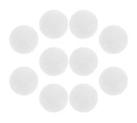 Hoement 10pcs Silicone Door Stopper Pads, Round Shape, Universal Fit, Retains Shape, Shock Absorbent and Quiet Door Handle Wall Protectors for Home and Office Use