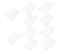 Hoement 10pcs Transparent CD DVD Storage Cases Disc Organizer Protective Boxes for Scratch-Resistant Media Storage and Space-Saving Organization