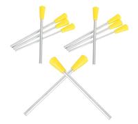 Hoement 10pcs Triangle Iron Mallets Boys and Girls Rhythm Musical Toys Beaters Percussion for Musical Triangle Instrument