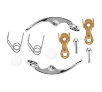 Hoement 10PCS Trumpet Water Key Spit Valve Repair Kit with Screws Pads Bases and Precision Button Rods for Enhanced Sound Quality and Easy Installation Musical Instrument Parts