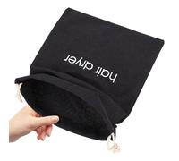 Hoement 12 Pcs Drawstring Bag Hair Dryer Storage Pouch Fabric Capacity Easy to Use Securely Holds Travel Accessory Guest Room Supplies and Guest Bedroom 12.97x11.79x0.20inch