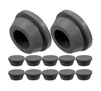 Hoement 12pcs Air Conditioner Drain Stopper Kit 20mm Round Hole Plugs Elastic Rubber Easy to Install for Unit
