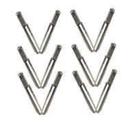 Hoement 12pcs Lyre Harp String Pins Metal Tuning Pegs Lyre Harp Accessories Nails Replacement Pegs for Musical Instrument Parts