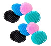 Hoement 12pcs Massage Hair Comb Plastic Multi-Purpose Hair Washing Comb Promotes Blood Flow Assorted Color Portable Scalp Massager for Home Travel Salon