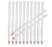 Hoement 12pcs Nail Rhinestone Pickup Pen for Nail Art with White Wood Material Repairable and Thickness for Home Use