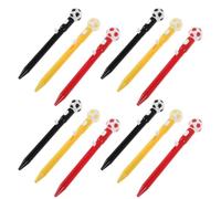 Hoement 12pcs Novelty Soccer Ball Ballpoint Pens with Smooth Writing and Sturdy Material for Back to School Decor and Birthday Goodie Bag Stuffers, Sports Pens for Football Fans and Sports