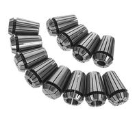 Hoement 12pcs Spring Collet Set Er20 CNC Lathe Milling Chuck for CNC Engraving Machine Detailed and Stable Processing Milling Lathe Tool