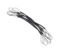 Hoement 12pcs Stylus Lanyard Retractable Reel Black for Touch Pens Phone Crossbody Design