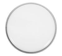 Hoement 14-inch Double-layer Semi-drum Skin Replacement Drum Head Covers for Jazz Drum Milky White Oil-resistant Accessories Suitable for Universal Kits