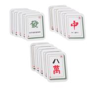 Hoement 15pcs Mahjong Shaped Compressed Wood Pulp Sponges Natural Absorbent Dish Scrubbers for Kitchen Sink and Household Cleaning Organic Dish Sponge