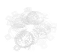 Hoement 16Pcs Eid Mubarak Cake Stencil Set for Ramadan and Eid Baking, Plastic Non-Stick Coffee Latte Molds for Cake Decorating and Islamic Celebration