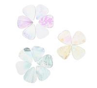 Hoement 16pcs Guitar Picks Set 3 Thicknesses, Musical Instrument Practice Plectrums for Acoustic, Classical, Electric Guitars and Ukulele Accessories, Sturdy Pick Collection for Music-making