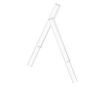 Hoement 1pair Acrylic Music Clips Sheet Music Page Holders for Easy Reading and Organization Practical Book Clips for and