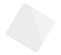 Hoement 1pc Acrylic Mirror Plate Dual-sided Reflective Board for Jewelry and Makeup Photography Photo Studio Accessory for Stunning Reflections for Earrings Necklaces and Cosmetics