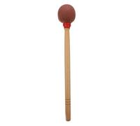 Hoement 1pc Bass Drum Stick Head Coffee Color Percussion Instrument Accessory for Marching Drums for Beginners and Musicians