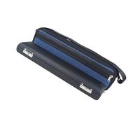 Hoement 1pc Portable Flute Bag Oxford Cloth Storage Holder Stylish and Compact Design and Easy to Clean for Flute Musicians Black