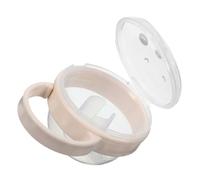 Hoement 1pcs Portable Pacifier Holder Case Travel Storage Box for Pacifiers Compact Design for Easy Access Material Cute Panda Style for Toddlers