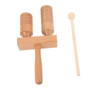 Hoement 1set Boys and Girls Guiro Percussion Instrument Safe Smooth Toy for Early Education Creativity Imagination Rhythm Skills for Toddlers Beginners
