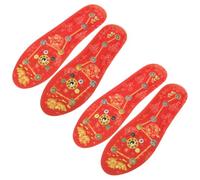 Hoement 2 Pairs Shock-Absorbing Athletic Insoles with Seven-Planet Alignment Design Soft Breathable Replacement Inserts for Running and Walking Sweat-Absorbing Comfort Shoe Liners for