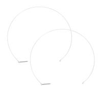 Hoement 2 Pcs Washing Machine Door Seal Ring Clamp 36cm Stainless Steel Spring Wire Washer Boot Replacement for Front Load Washers